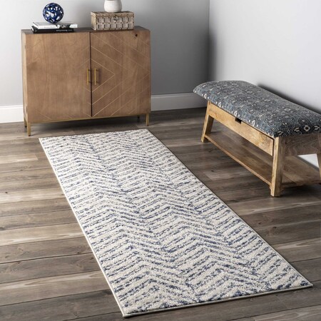 Nuloom Rosanne Transitional Striped Area Rug 2ft 8in x 8ft RZBD94A-2808